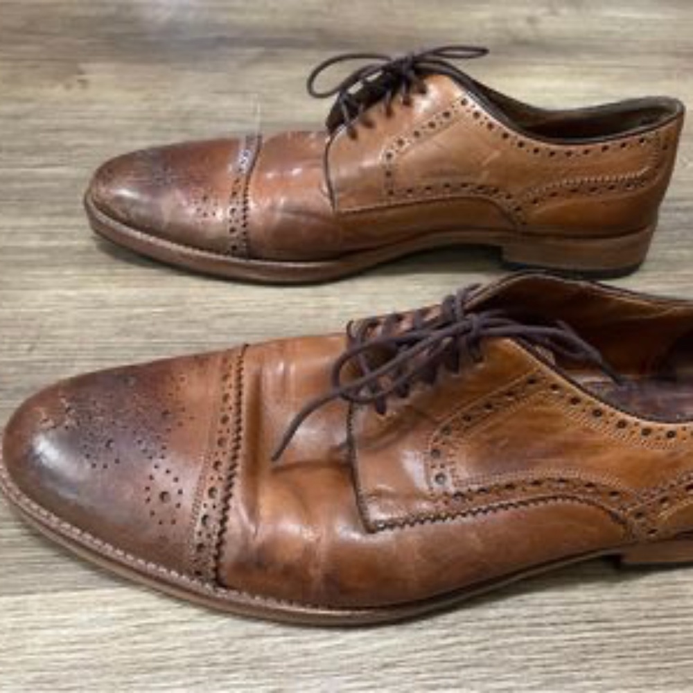 Size 10 mens Jason Abbound genuine leather shoes